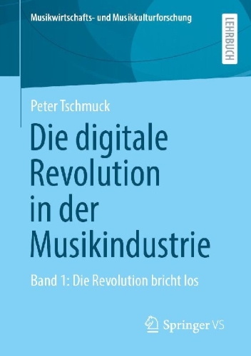 Buchcover und Innenansicht für das Buch: Die digitale Revolution in der Musikindustrie