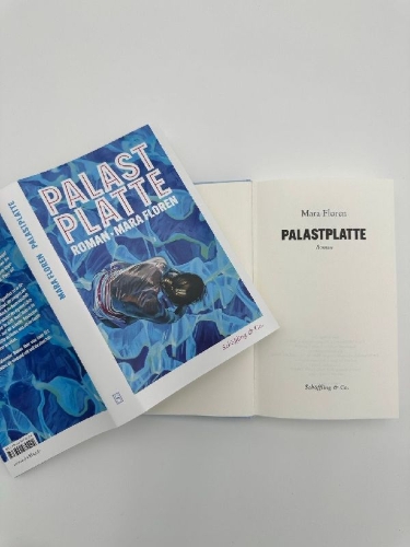 Buchcover und Innenansicht für das Buch: Palastplatte