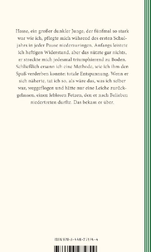 Buchcover und Innenansicht für das Buch: Die Erinnerungen sehen mich