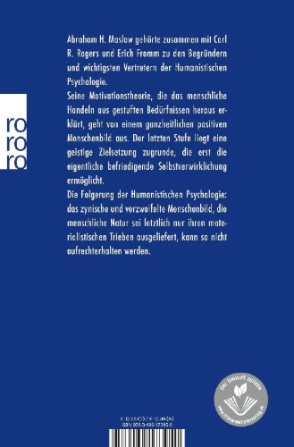 Buchcover und Innenansicht für das Buch: Motivation und Persönlichkeit