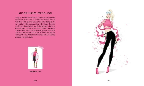 Buchcover und Innenansicht für das Buch: Barbie - Die Fashion-Ikone
