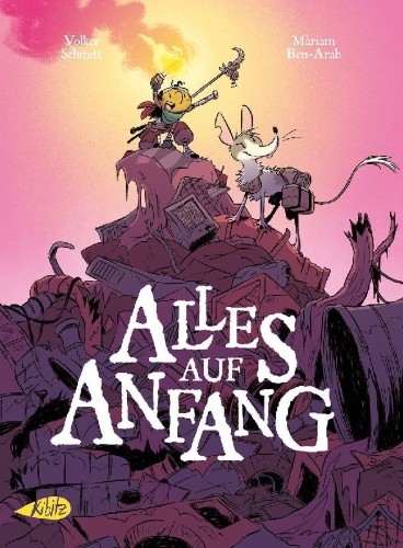 Buchcover und Innenansicht für das Buch: Alles auf Anfang
