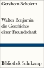 Buchcover und Innenansicht für das Buch: Walter Benjamin - die Geschichte einer Freundschaft