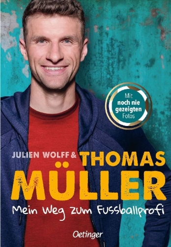 Buchcover und Innenansicht für das Buch: Mein Weg zum Fußballprofi