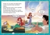 Buchcover und Innenansicht für das Buch: Disney: Die Filmgeschichte mit Comics: Arielle - Mit Lesezeichen