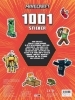 Buchcover und Innenansicht für das Buch: Minecraft: 1001 Sticker: Stickern - Rätseln - Ausmalen