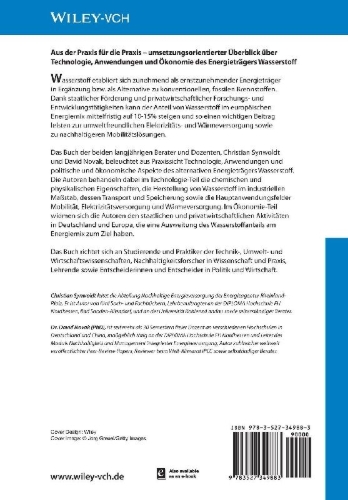 Buchcover und Innenansicht für das Buch: Wasserstoff