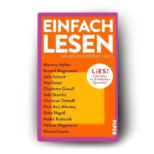 Buchcover und Innenansicht für das Buch: Einfach lesen