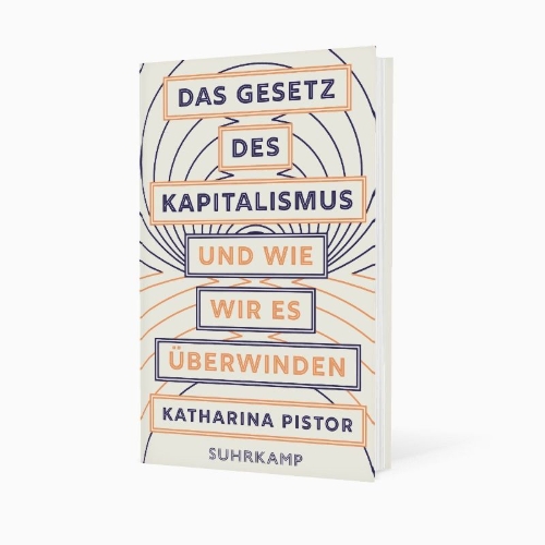 Buchcover und Innenansicht für das Buch: The Law of Capitalism and How to Transform It