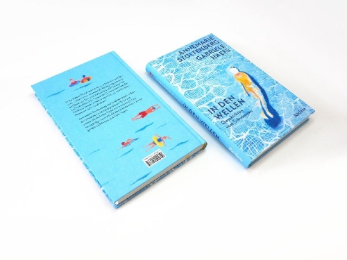 Buchcover und Innenansicht für das Buch: In den Wellen