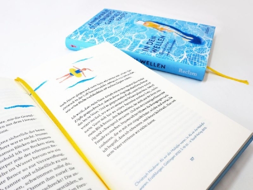 Buchcover und Innenansicht für das Buch: In den Wellen