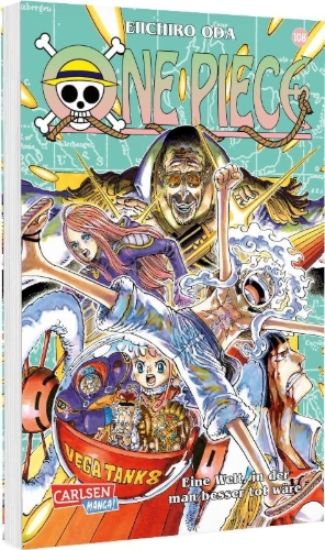 Buchcover und Innenansicht für das Buch: One Piece