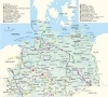 Buchcover und Innenansicht für das Buch: Deutschlands schönste Flussradwege
