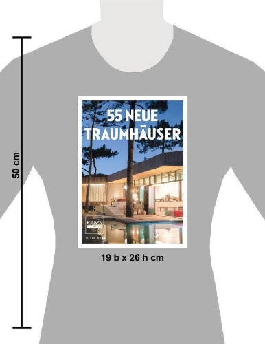 Buchcover und Innenansicht für das Buch: 55 Neue Traumhäuser