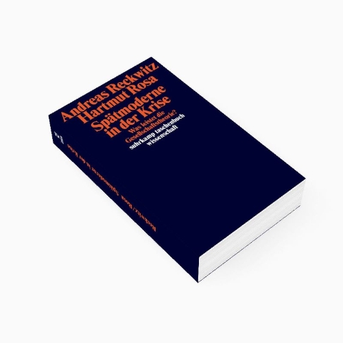 Buchcover und Innenansicht für das Buch: Spätmoderne in der Krise