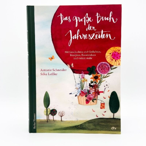 Buchcover und Innenansicht für das Buch: Das große Buch der Jahreszeiten