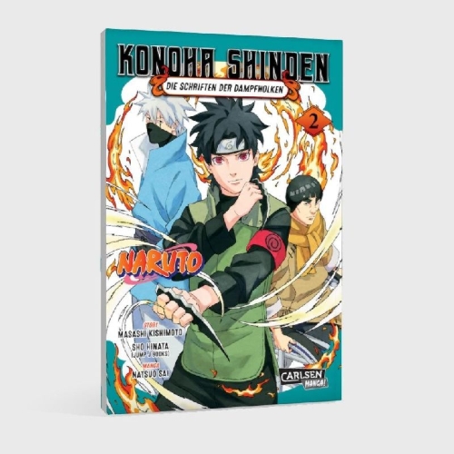 Buchcover und Innenansicht für das Buch: Naruto - Konoha Shinden 2
