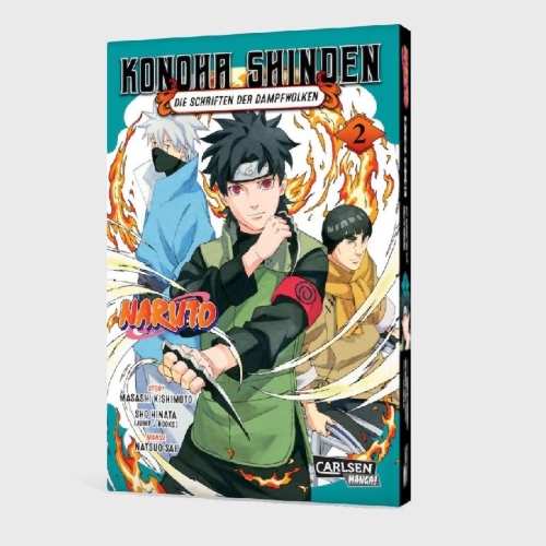 Buchcover und Innenansicht für das Buch: Naruto - Konoha Shinden 2