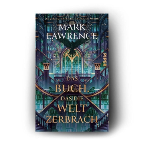 Buchcover und Innenansicht für das Buch: The Book That Broke the World