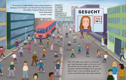 Buchcover und Innenansicht für das Buch: Can AI change the future?