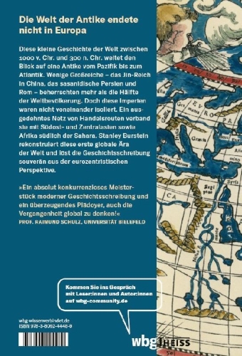 Buchcover und Innenansicht für das Buch: The World 1000 BCE to 300 CE
