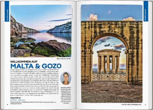 Buchcover und Innenansicht für das Buch: LONELY PLANET Reiseführer Malta & Gozo