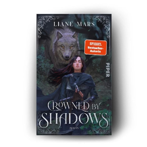 Buchcover und Innenansicht für das Buch: Crowned by Shadows