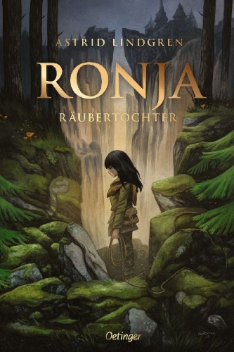 Buchcover und Innenansicht für das Buch: Ronja rövardotter