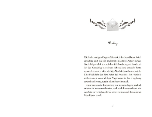 Buchcover und Innenansicht für das Buch: Kaya Silberflügel - Zwischen Himmel und Freundschaft
