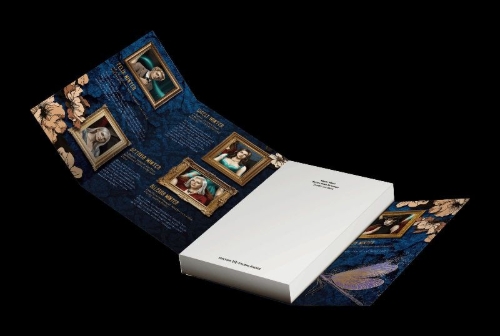 Buchcover und Innenansicht für das Buch: Our Wicked Gifts