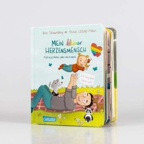 Buchcover und Innenansicht für das Buch: Mein kleiner großer Herzensmensch