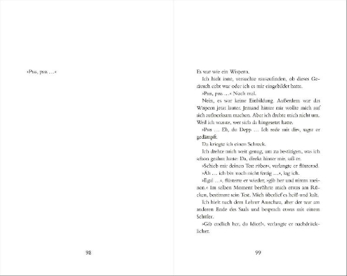 Buchcover und Innenansicht für das Buch: Invisible