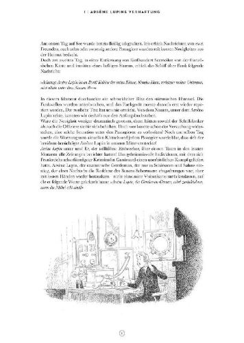 Buchcover und Innenansicht für das Buch: Arsène Lupin - Der Gentleman-Dieb