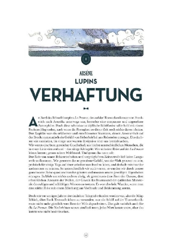 Buchcover und Innenansicht für das Buch: Arsène Lupin - Der Gentleman-Dieb