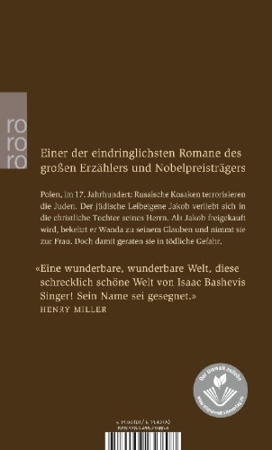 Buchcover und Innenansicht für das Buch: Jakob der Knecht