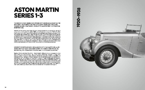 Buchcover und Innenansicht für das Buch: Aston Martin Milestones