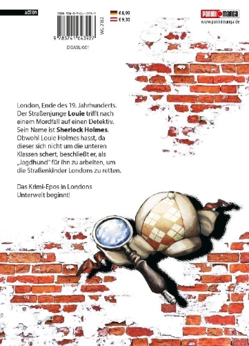 Buchcover und Innenansicht für das Buch: Gaslight Stray Dog Detectives 01