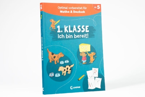 Buchcover und Innenansicht für das Buch: 1. Klasse - Ich bin bereit!