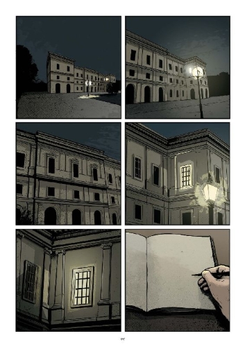 Buchcover und Innenansicht für das Buch: H.P. Lovecraft: La Tomba