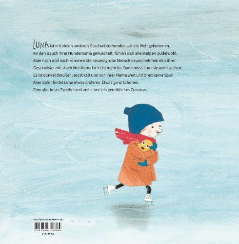Buchcover und Innenansicht für das Buch: Donna finder Hjem