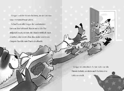 Buchcover und Innenansicht für das Buch: Genie and Teeny - Make a Wish