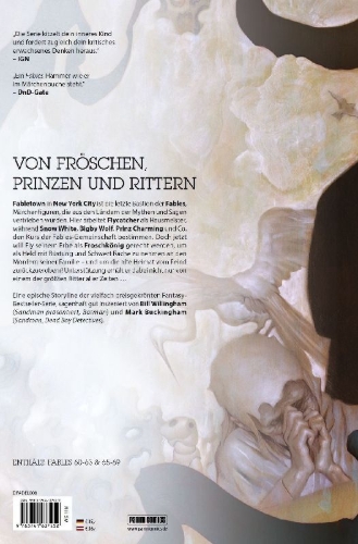 Buchcover und Innenansicht für das Buch: Fables #60-#63, #65-#69