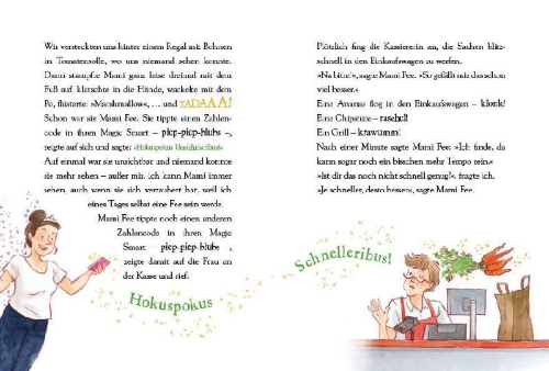 Buchcover und Innenansicht für das Buch: MUMMY FAIRY 01 (Mummy Fairy and Me)