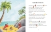 Buchcover und Innenansicht für das Buch: Der kleine Drache Kokosnuss und der Schatz im Dschungel
