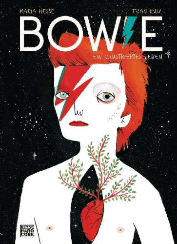 Buchcover und Innenansicht für das Buch: Bowie - Una biografía