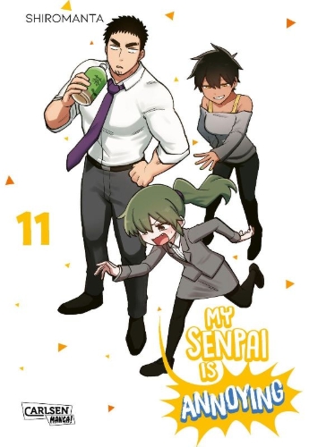 Buchcover und Innenansicht für das Buch: Senpai ga uzai kouhai no hanashi