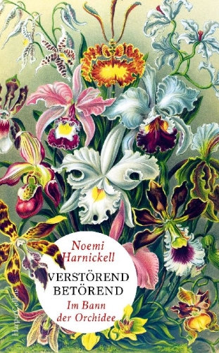 Buchcover und Innenansicht für das Buch: Verstörend betörend - Im Bann der Orchidee