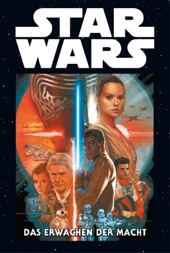 Buchcover und Innenansicht für das Buch: The Force Awakens #1-#6