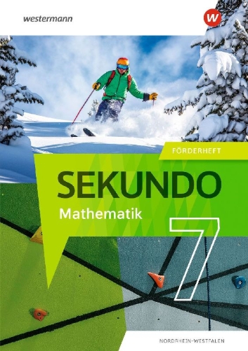 Buchcover und Innenansicht für das Buch: Sekundo 7. Förderheft. Mathematik für differenzierende Schulformen. Für Nordrhein-Westfalen