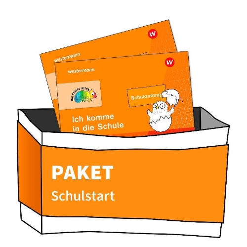 Buchcover und Innenansicht für das Buch: DIE BUNTE REIHE - Deutsch. Paket Schulstart